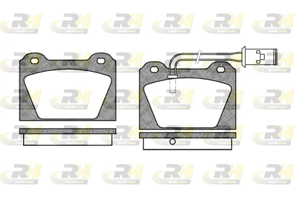 Brake Pad Set, disc brake (2123.02)
