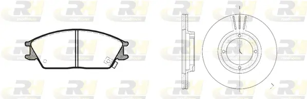 Brake Kit, disc brake (8224.00)