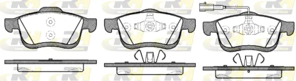 Brake Pad Set, disc brake (21183.01)