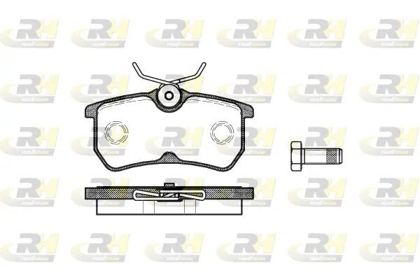 Brake Pad Set, disc brake (2693.00)
