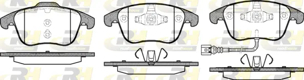 Brake Pad Set, disc brake (21219.21)