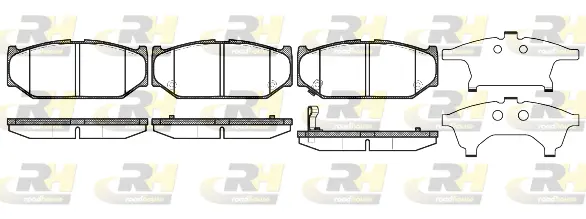 Brake Pad Set, disc brake (21381.11)