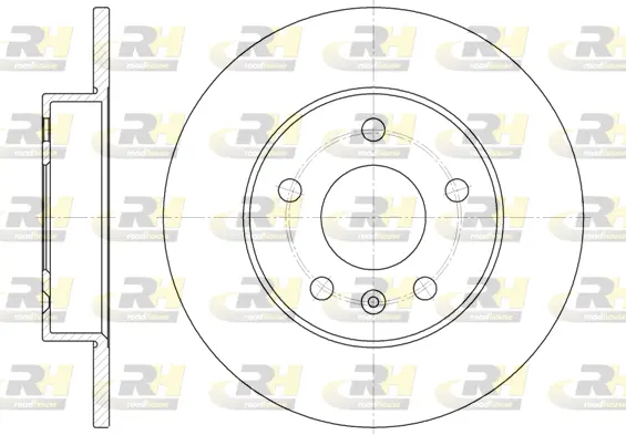 Brake Disc (6578.00)