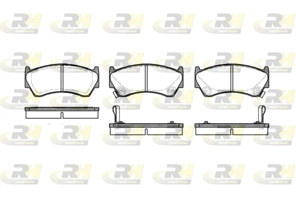 Brake Pad Set, disc brake (2592.02)