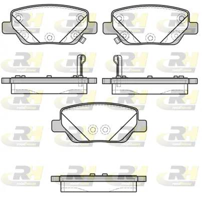 Brake Pad Set, disc brake (21700.02)