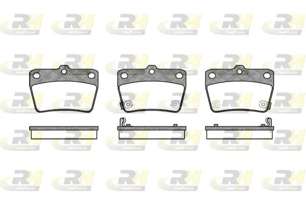 Brake Pad Set, disc brake (2839.02)