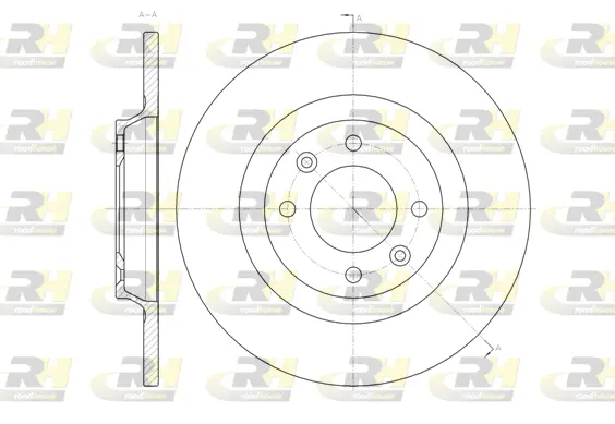Brake Disc (61457.00)