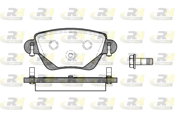 Brake Pad Set, disc brake (2777.00)