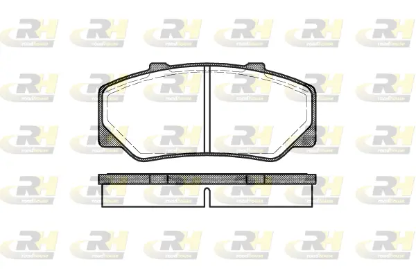 Brake Pad Set, disc brake (2176.00)