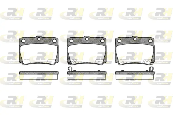 Brake Pad Set, disc brake (2750.02)
