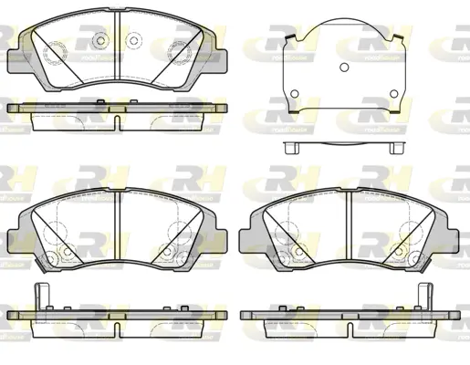 Brake Pad Set, disc brake (21583.02)