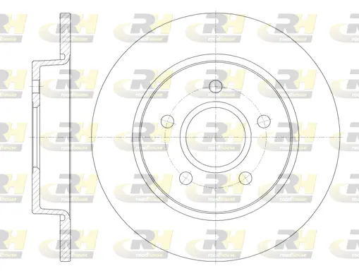 Brake Disc (6846.00)