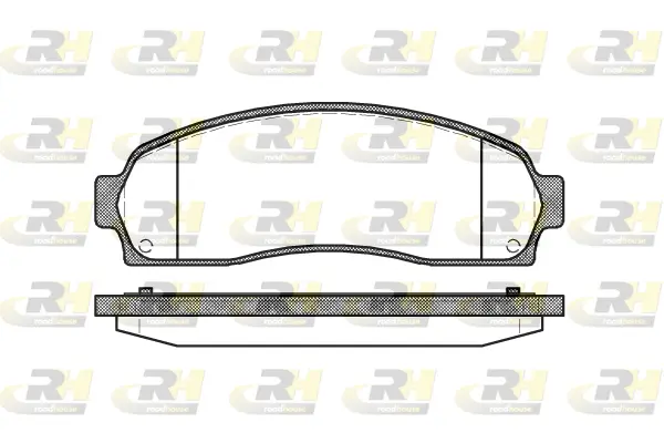 Brake Pad Set, disc brake (2805.00)