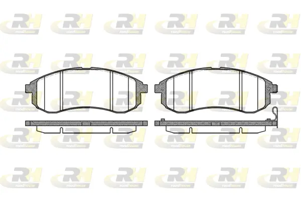 Brake Pad Set, disc brake (21129.01)