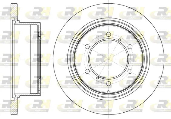 Brake Disc (6552.00)
