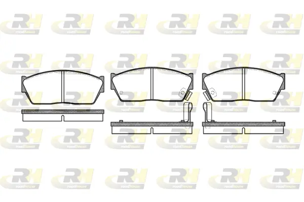 Brake Pad Set, disc brake (2147.02)