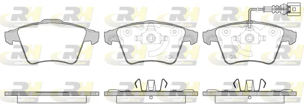 Brake Pad Set, disc brake (21045.11)