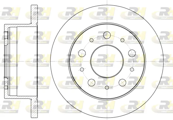 Brake Disc (6741.00)