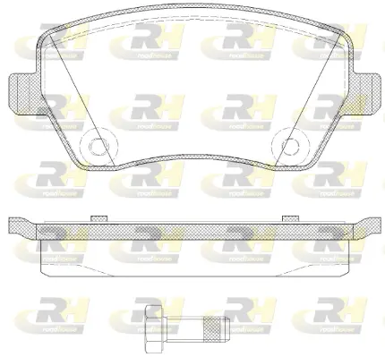 Brake Pad Set, disc brake (2987.22)