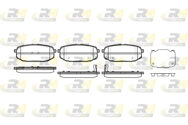 Brake Pad Set, disc brake (21147.02)