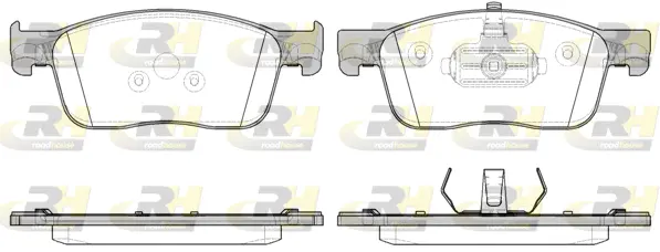Brake Pad Set, disc brake (21719.00)