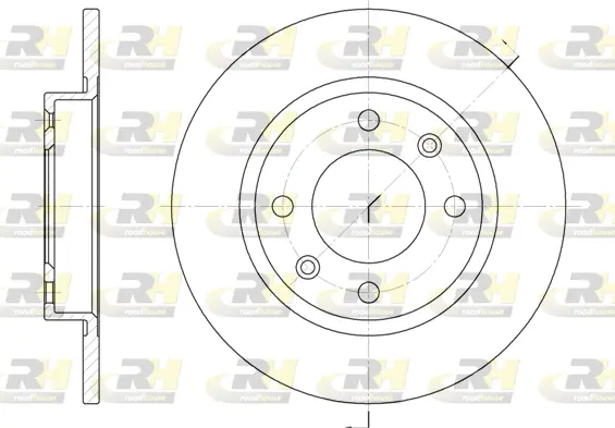 Brake Disc (6136.00)