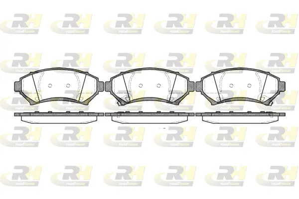 Brake Pad Set, disc brake (2641.02)