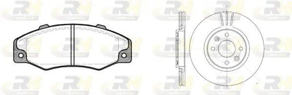 Brake Kit, disc brake (8220.01)