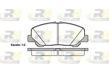 Brake Pad Set, disc brake (21287.00)
