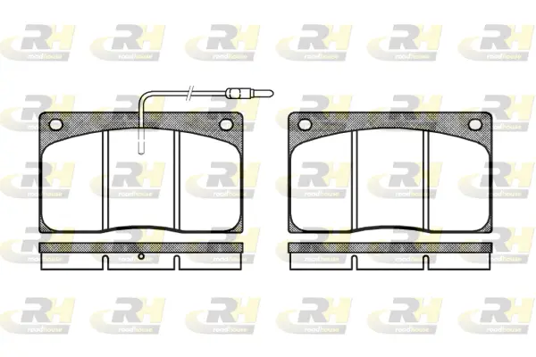 Brake Pad Set, disc brake (2044.02)