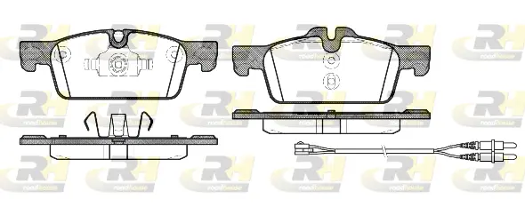 Brake Pad Set, disc brake (21461.01)