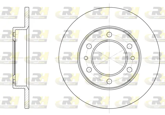 Brake Disc (6505.00)