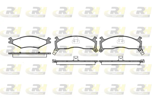 Brake Pad Set, disc brake (2600.02)