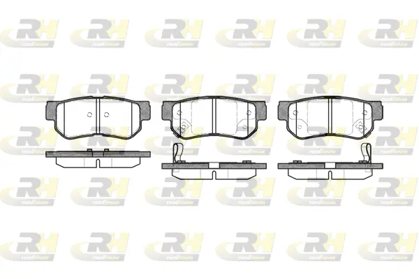 Brake Pad Set, disc brake (2746.02)