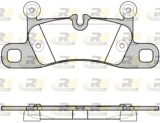 Brake Pad Set, disc brake (21379.40)