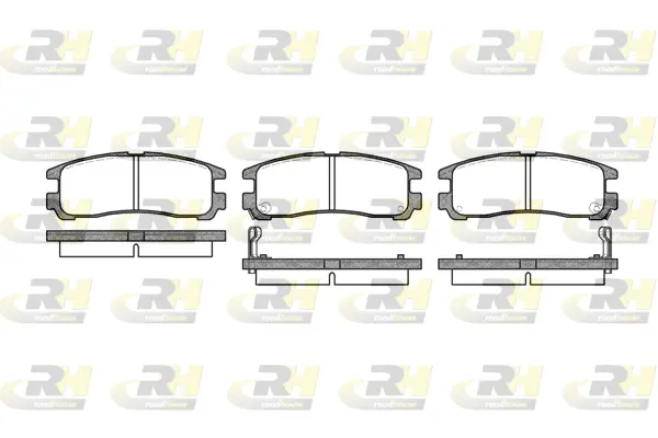 Brake Pad Set, disc brake (2291.02)