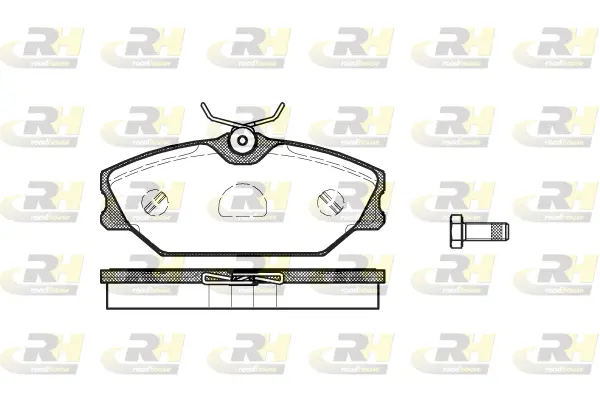 Brake Pad Set, disc brake (2208.00)