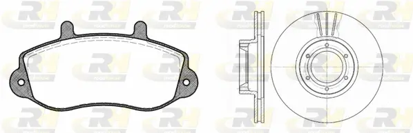 Brake Kit, disc brake (8677.00)