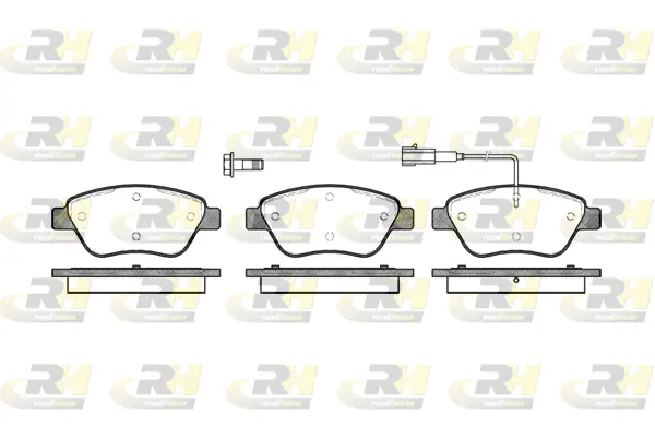 Brake Pad Set, disc brake (2858.01)
