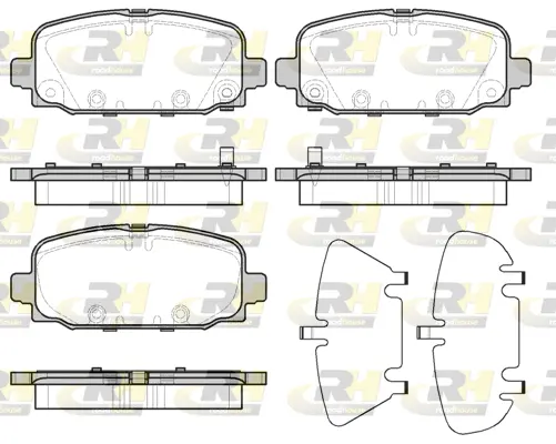 Brake Pad Set, disc brake (21796.02)
