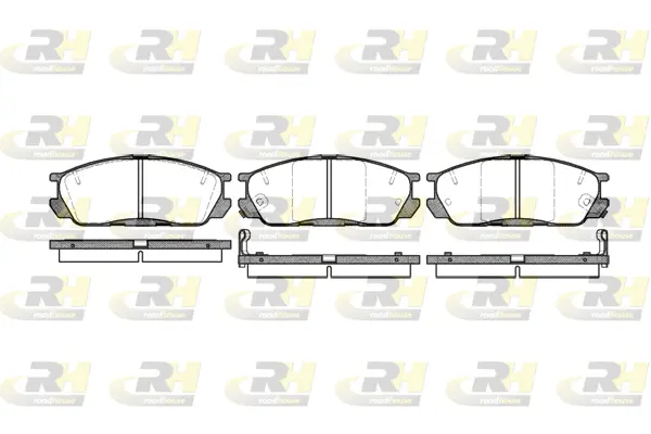 Brake Pad Set, disc brake (2398.02)