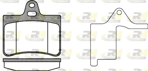Brake Pad Set, disc brake (2830.20)