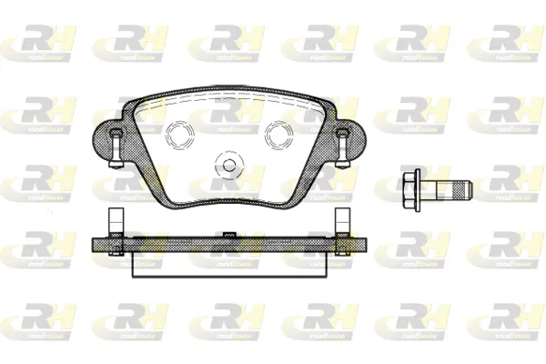 Brake Pad Set, disc brake (2777.10)