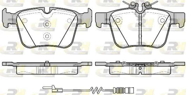 Brake Pad Set, disc brake (21516.20)