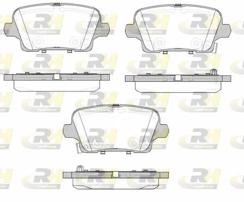 Brake Pad Set, disc brake (21821.02)