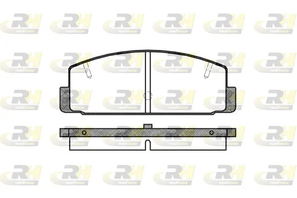 Brake Pad Set, disc brake (2179.20)
