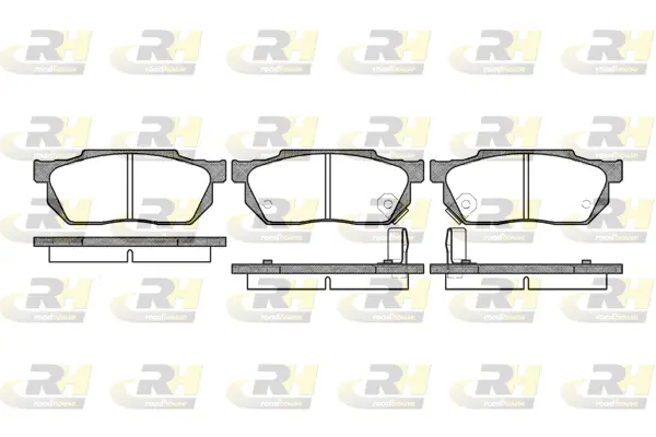 Brake Pad Set, disc brake (2193.02)