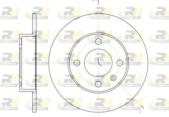 Brake Disc (6616.00)