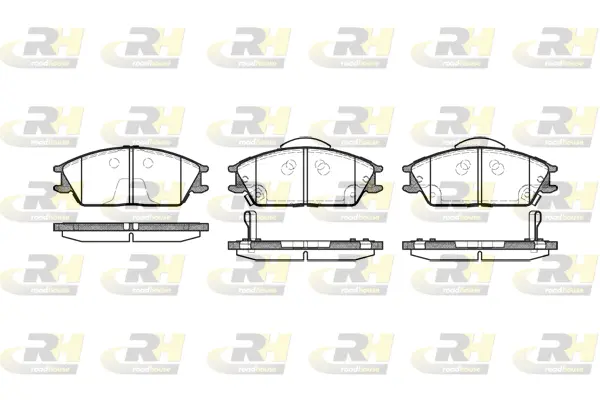 Brake Pad Set, disc brake (2224.22)