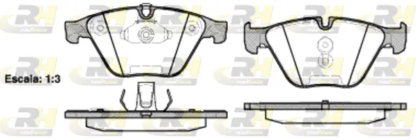 Brake Pad Set, disc brake (2857.20)